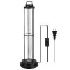 UV Sterilizer Lamp Ultraviolet Disinfection Quartz Tube Light Germicidal Ozone Lamp W/ Timer Function For Car Bedroom Kitchen Hotel Pet Area
