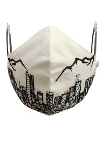DENVER EMBROIDERED SKYLINE FACE MASK