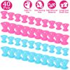 40Pcs Silicone Hair Curler Hair Roller No Heat Clip Hair Styling Tool 20x1.97in Large 20x1.57in Small Curler